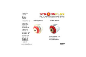 226228B: Full suspension bush kit