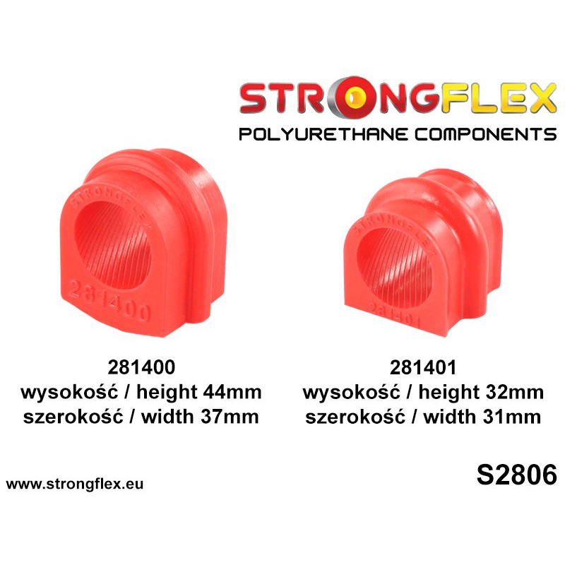 286204B: Full suspension bush kit R33 R34 AWD