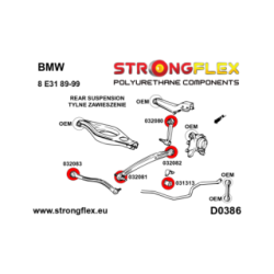 036083A: Rear suspension bush kit SPORT
