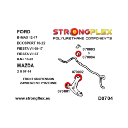070004B: Front anti roll bar bush