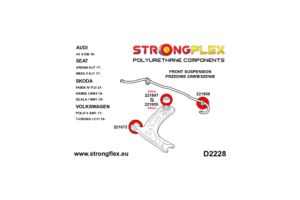 221950B: Front / rear stabilizer bush