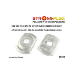 026266B: Full suspension polyurethane bush kit