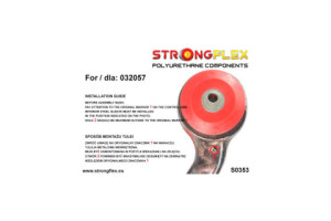 032057A: Front lower wishbone bush – front SPORT