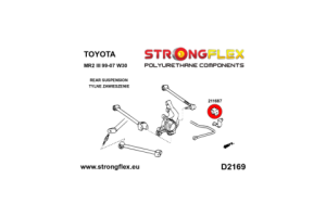 211687A: Front/rear anti roll bar bush SPORT