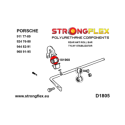 181908B: Rear anti roll bar bush