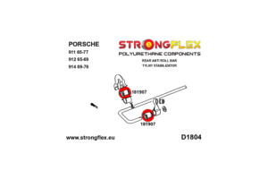 181907B: Rear anti roll bar bush