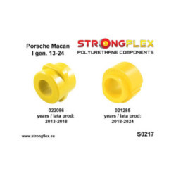 026250A: Front suspension bush kit SPORT