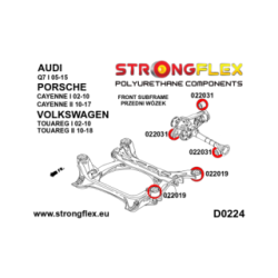 022019B: Front subframe bush