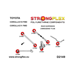 211983A: Rear Transverse Arm Bush SPORT