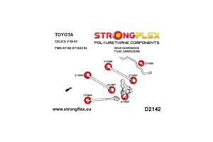 216263A: Full suspension bush kit SPORT