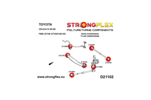 211968A: Rear stabilizer bush SPORT