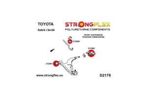211962A: Front wishbone rear bush SPORT