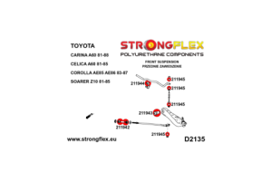 216254B: Full Suspension bush kit