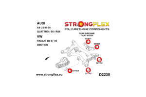 221762B: Rear subframe bush