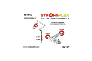 211945B: Front anti roll bar link bush