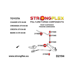 211943B: Front lower arm bush