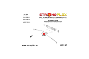 021987A: Rear wishbone link bushing / Steering tie rod bushing SPORT