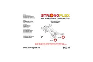 021785A: Rear subframe - front bush 70mm SPORT