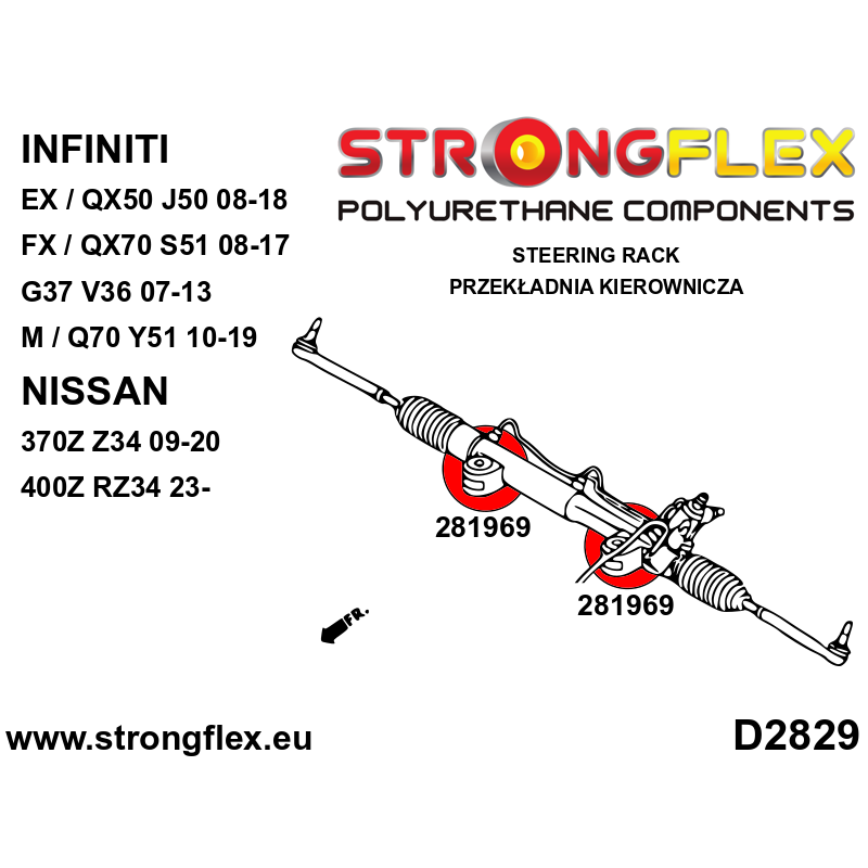 286200A: Full suspension bush kit SPORT