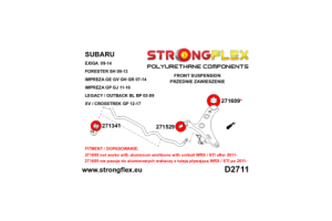 276160A: Full suspension bush kit SPORT