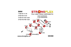 031973A: Rear anti roll bar bush SPORT