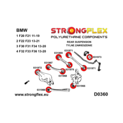 031970A: Rear upper arm – rear bush SPORT
