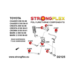 211847A: Rear trailing arm - rear bush SPORT