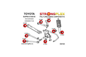 211908A: Rear shock absorber bush SPORT