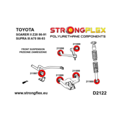 211900A: Front shock absorber bush SPORT