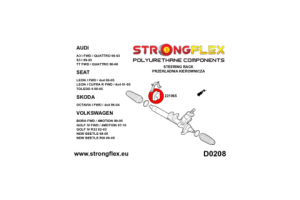 226121A: Full suspension bush kit SPORT