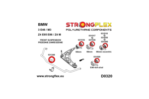 031946A: Front lower arm bush - eccentric 66mm SPORT