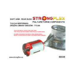 031933B: Shift arm - rear bush