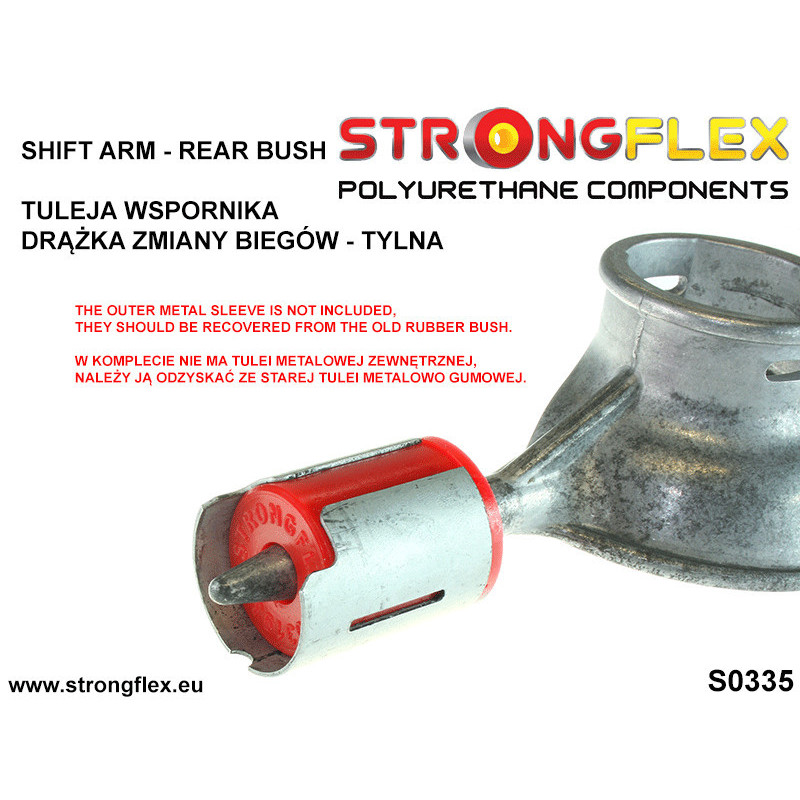 031933B: Shift arm - rear bush