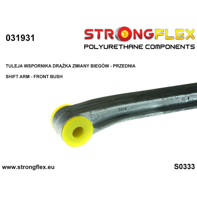 031931A: Shift arm - front bush (round) SPORT