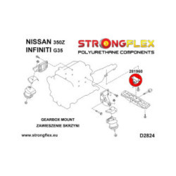 281960B: Gearbox mount inserts