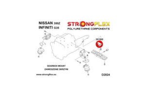 281960B: Gearbox mount inserts