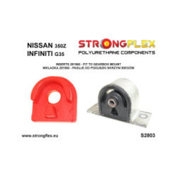 281960A: Gearbox mount inserts SPORT