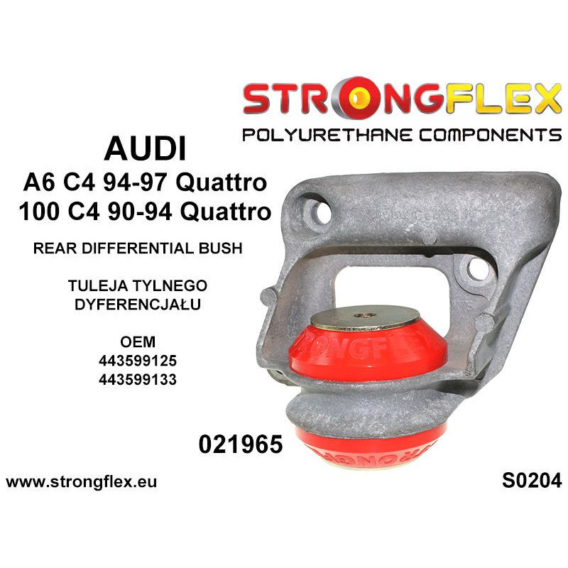 021965B: Rear differential - rear bush 55mm