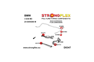031962A: Rear anti roll bar link to anti roll bar bush SPORT
