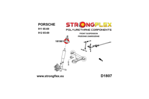 181901A: Front upper shock mount SPORT