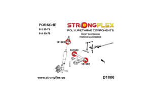 181901A: Front upper shock mount SPORT