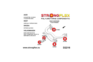 221863A: Rear diff mount - rear bush SPORT