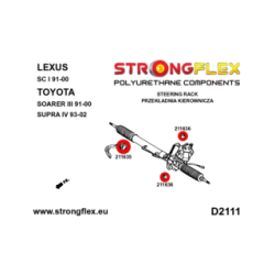 216227B: Steering rack bush kit