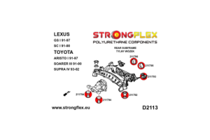 211794B: Rear diff mount - front bush
