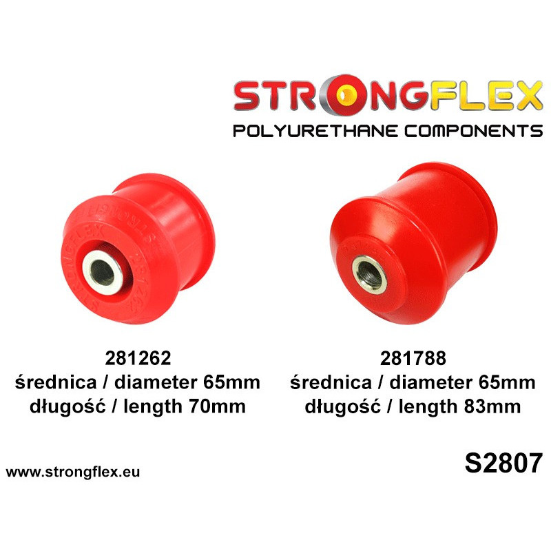 286217A: Full suspension bush kit R33 R34 RWD SPORT