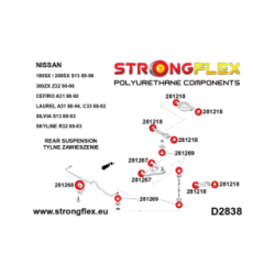 286216B: Full suspension bush kit R32 AWD