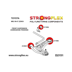 211686B: Front wishbone - rear bush