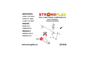 151596A: Front wishbone rear bush SPORT