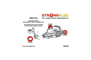 031750B: Rear differential front mount bush