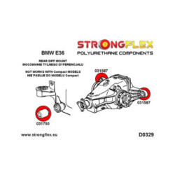 031750A: Rear differential front mount bush SPORT